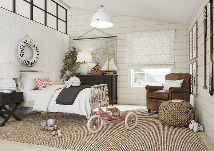 Whaley Great, Star Splash Sand - Roman Blind - Image 6